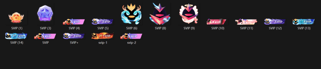 子比美化-酷炫VIP动态图标和等级VIP图标插图2